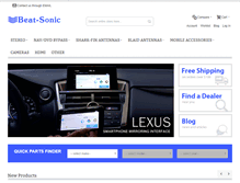 Tablet Screenshot of beatsonicusa.com